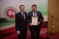 Тулпар Техник награжден грамотой Совета за успехи в области качества в конкурсе на соискание премий Правительства Республики Татарстан за качество 2015 года